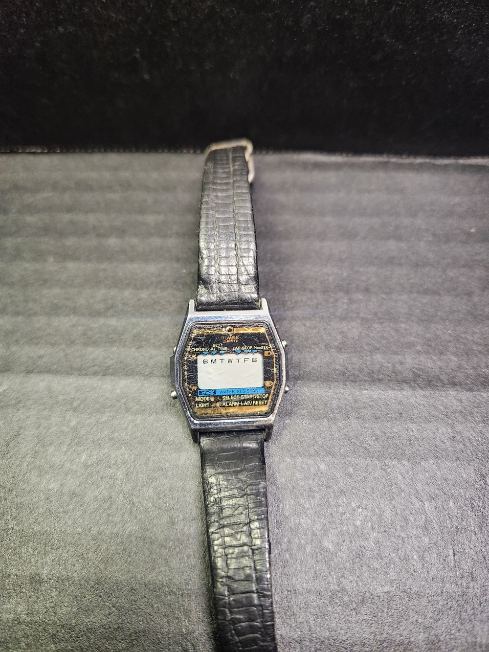 Digital Wrist Watch — Black